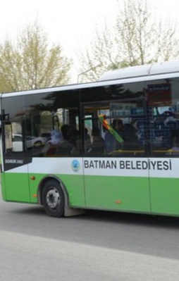Belediye otobüsleri terörist cenazesinde