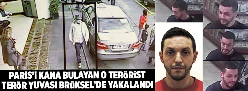 Avrupa’nın aradığı terörist Brüksel’de yakalandı