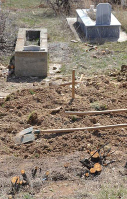 Teröristin cenazesini ilçeye sokmadılar
