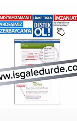 Ermenistan işgaline karşı imza kampanyası