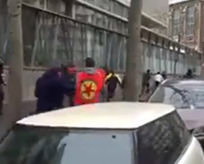 PKK’lılar Ermenistan’ı protesto eden Azerilere saldırdı