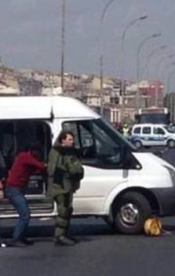 Haliç'te bomba paniği: Köprü trafiğe kapatıldı!