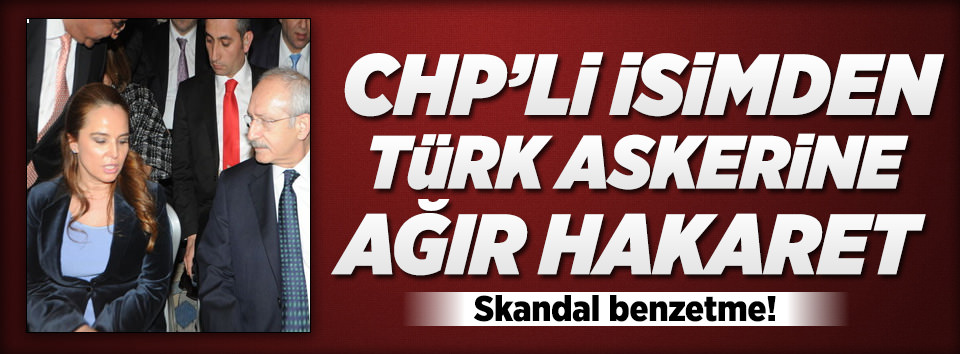 Türk askeri hakkında skandal sözler!