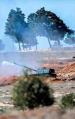 Roketlere fırtınalı yanıt