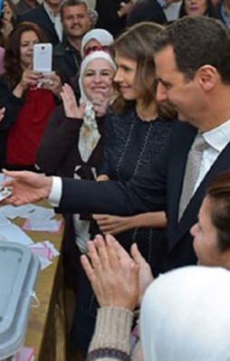 Esed tanınmayan seçimde oyunu kullandı