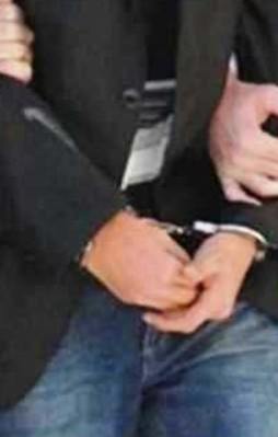 O hain kıskıvrak yakalandı