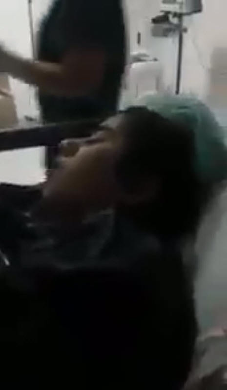 Ameliyat olan kızın narkozla sınavı