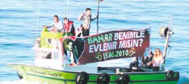 Denizden evet çıktı