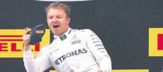 Formula 1’de zafer yine Rosberg’in