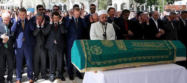 Erdoğan, Salih Tuna’nın babasının cenazesine katıldı