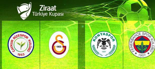 Ziraat Türkiye Kupası’nda yarı final heyecanı