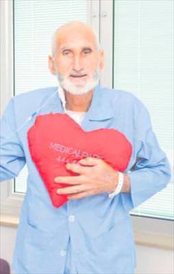 78 yaşında kalp kapağı değişti