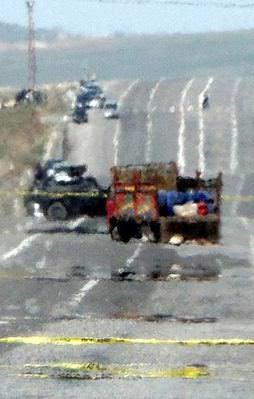 Van'da patlayıcı yüklü kamyon ele geçirildi