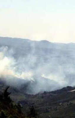 Türkmendağı'nda yoğun bombardıman