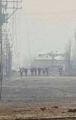 Yüksekova'da teröristler böyle teslim oldu