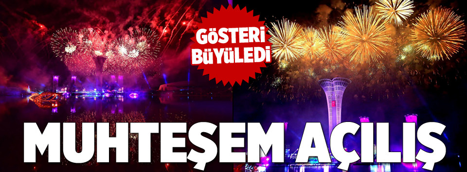 EXPO 2016 için muhteşem açılış