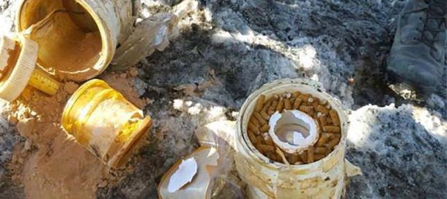 PKK'nın mayın fabrikası imha edildi-1