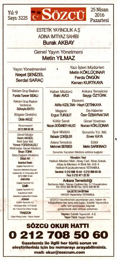 Sözcü'nün FETÖ'yle ilişkisi bir kez daha ıspatlandı-2