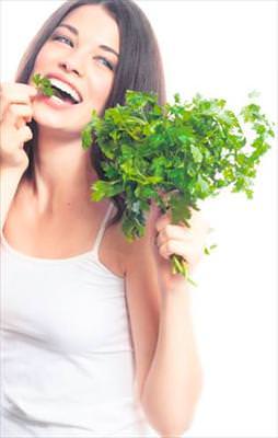 Bir demet maydanoz yorgunluğa paydos!