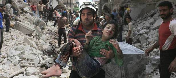 Rus uçaklarının saldırısında 17 sivil öldü