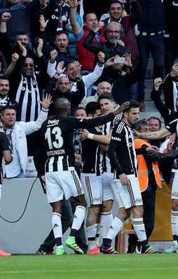 Beşiktaş Arena'da coştu!