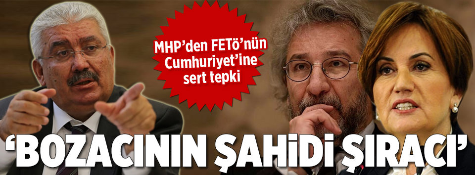 MHP’den Cumhuriyet’e sert tepki