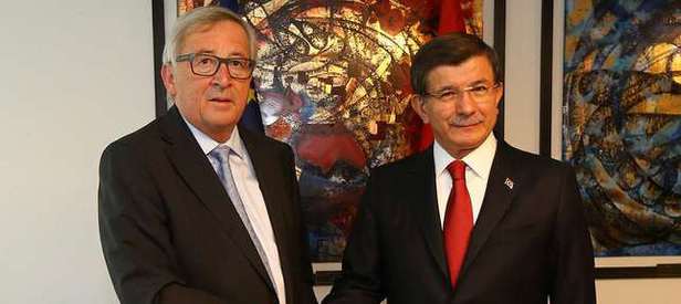 Davutoğlu, Juncker ile telefonda görüştü