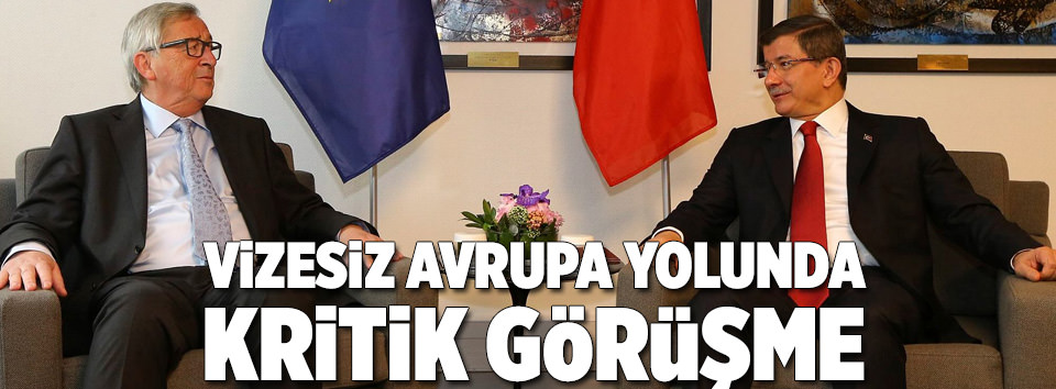 Davutoğlu, Juncker ile telefonda görüştü