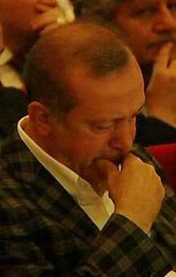 Cumhurbaşkanı Erdoğan gözyaşlarını tutamadı