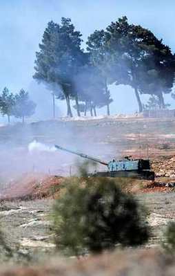TSK, DAEŞ mevzilerini bombardımana tuttu