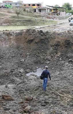 Patlamanın şiddeti gün ağarınca ortaya çıktı