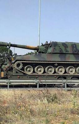 Fırtına obüsleri Kilis'e gönderildi