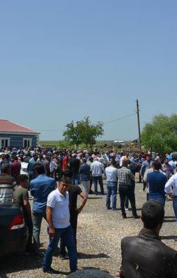 HDP'liler taziye evine alınmadı