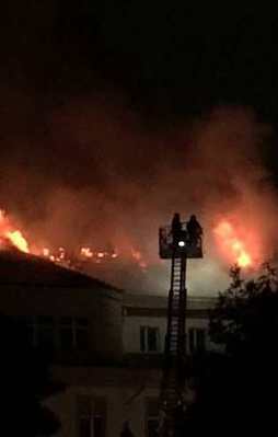 Ankara Numune Hastanesinde yangın