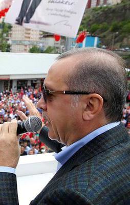 Erdoğan: Niye kaçıyorsunuz?