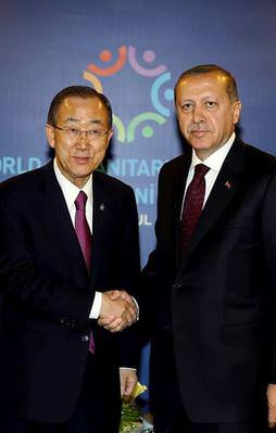 Erdoğan, BM Genel Sekreteri ile görüştü