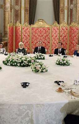 Erdoğan'dan dünya liderlerine akşam yemeği