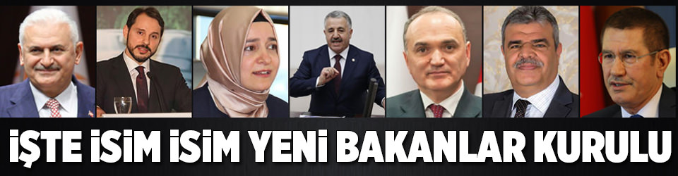 İşte 65. Hükümet’in isim isim tam listesi