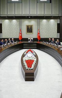 Erdoğan başkanlığında ilk toplantı