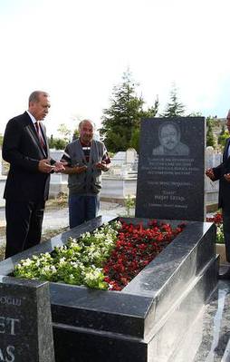 Cumhurbaşkanı Erdoğan büyük ustayı unutmadı