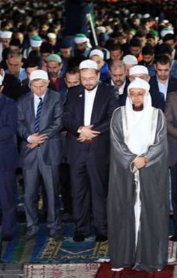 Ayasofya'da tarihi anlar!