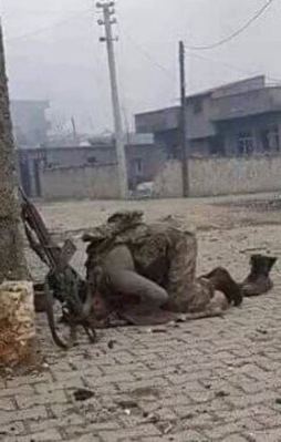 Nusaybin'de askerden şükür secdesi