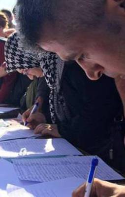 Şölen'de vatandaşlardan milli duyarlılık