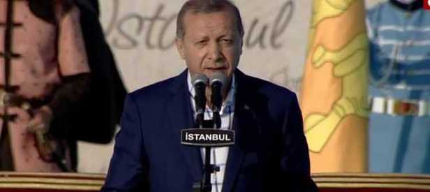 Erdoğan'dan Yenikapı'da tarihi mesaj