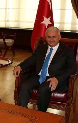Başbakan Yıldırım, Toprak ve Kocaoğlu’nu kabul etti