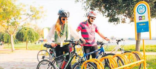 Ücretsiz bisiklet parkları çoğalıyor