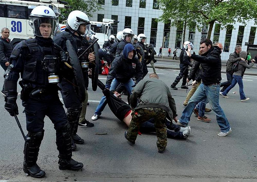 Belçika'da da hayat felç oldu-1