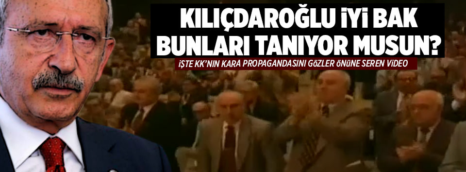 Darbeci paşaları alkışlayan hakimleri tanımıyor musun Kılıçdaroğlu!.