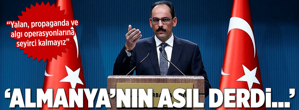 Yalan ve kara propagandaya seyirci kalmayız