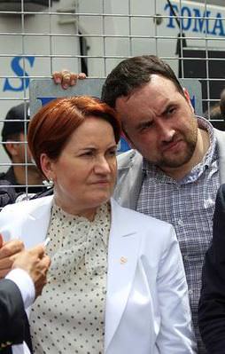 Akşener'in azarladığı eşi evi terk etti